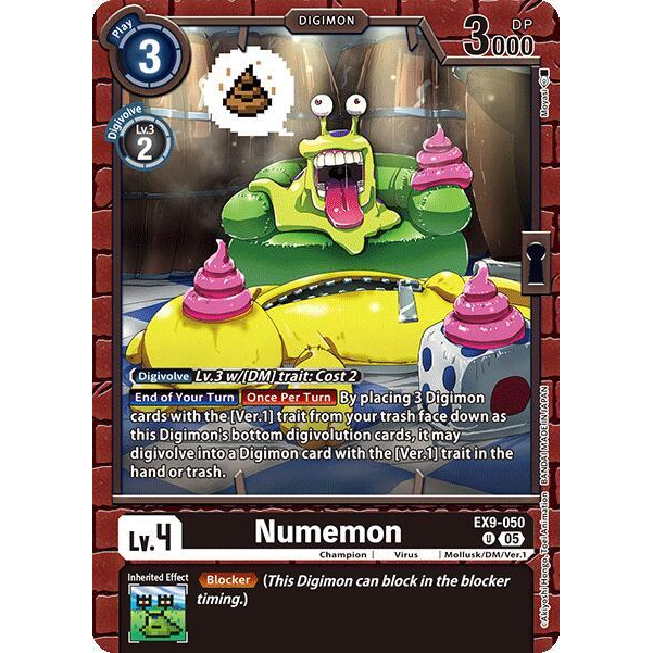 DCG [EX9-050 U] Numemon