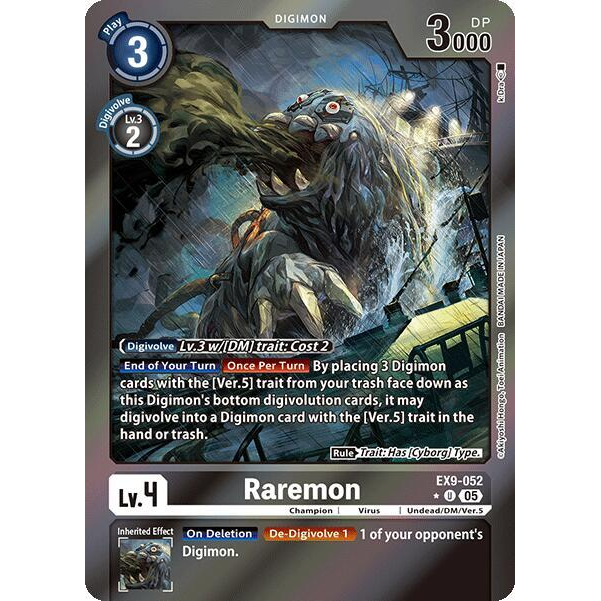 DCG [EX9-052 U] Raremon (Limited Foil)