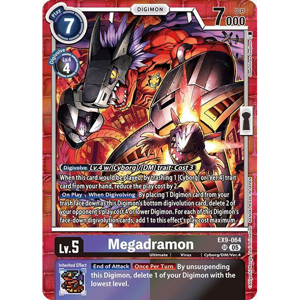 DCG [EX9-064 SR] Megadramon