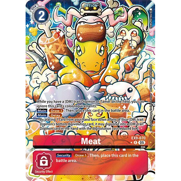 DCG [EX9-070 R] Meat (Alternate Art)