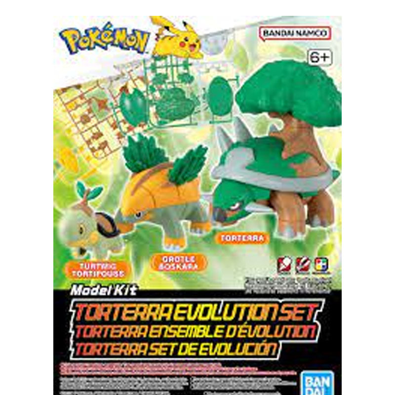 Pokemon Model Kit - Torterra Evolution Set