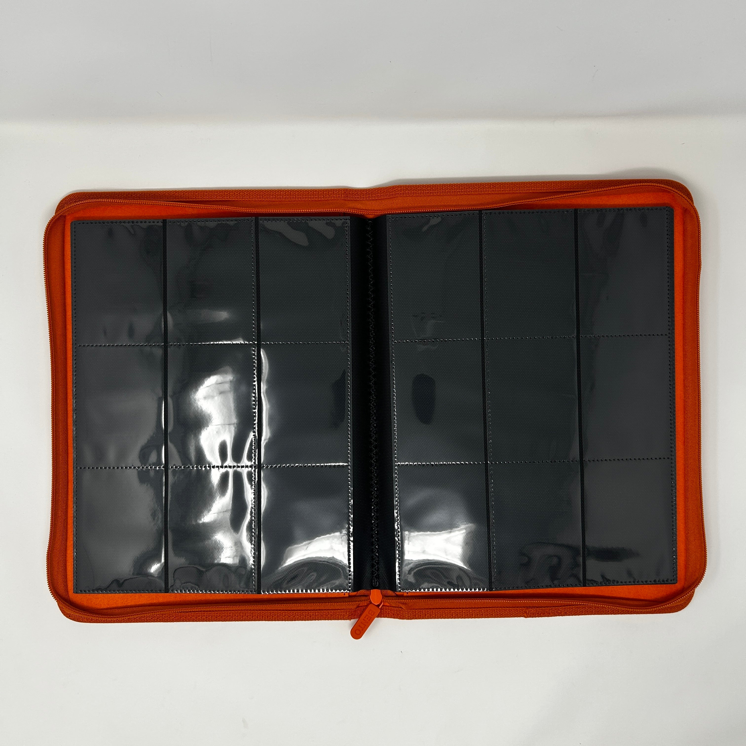 Bento Basics - Zip Binder 9-Pockets (Orange)