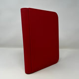 Bento Basics - Zip Binder 4-Pockets (Red)