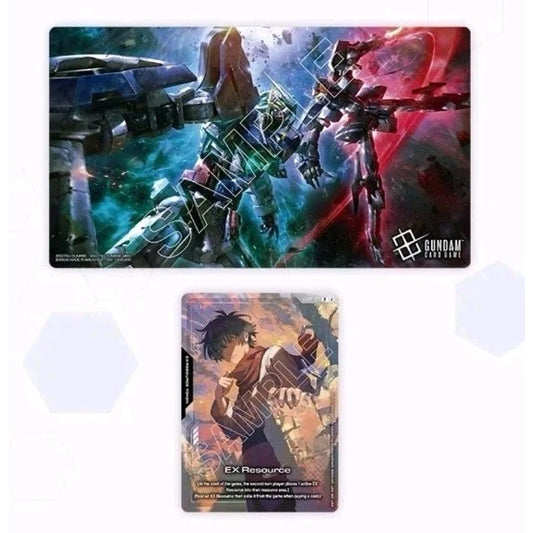 Gundam Card Game - Official Playmat and Card Set - Mobile Suit Gundam 00