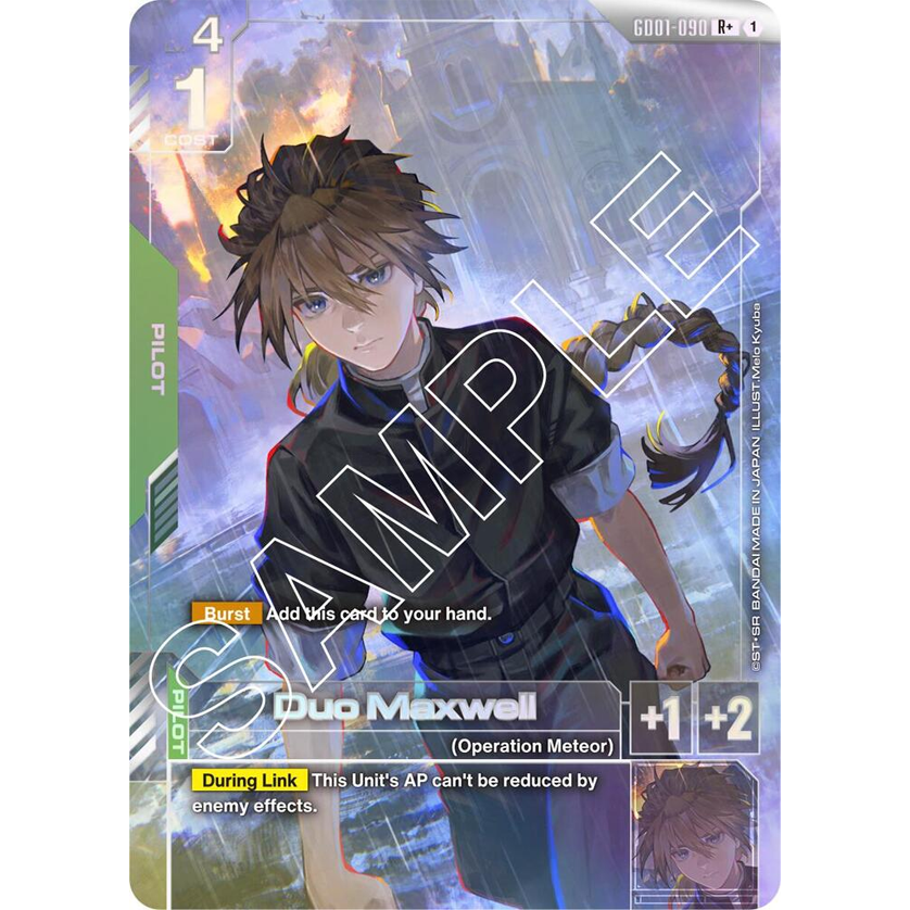 GDCG [GD01-090 R+] Duo Maxwell (Alternate Art)