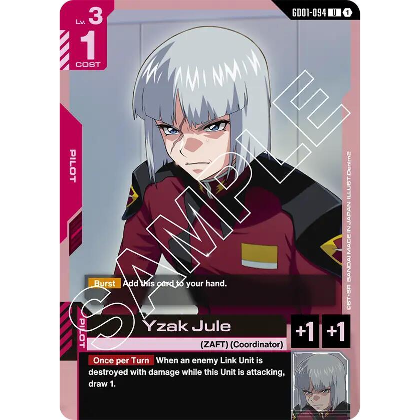 GDCG [GD01-094 U] Yzak Jule