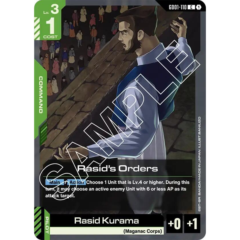 GDCG [GD01-110 C] Rasid's Orders