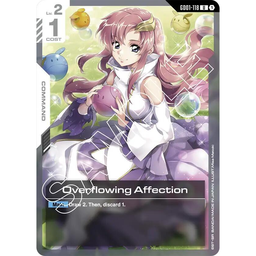 GDCG [GD01-118 U] Overflowing Affection