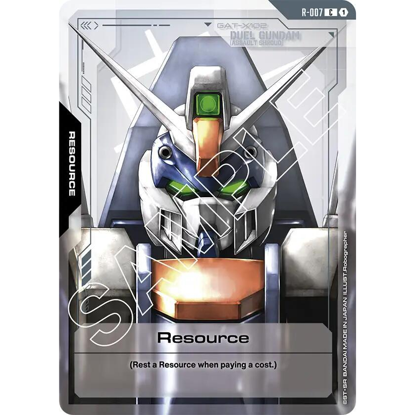 GDCG [GD01-R-007 C] Resource - Duel Gundam
