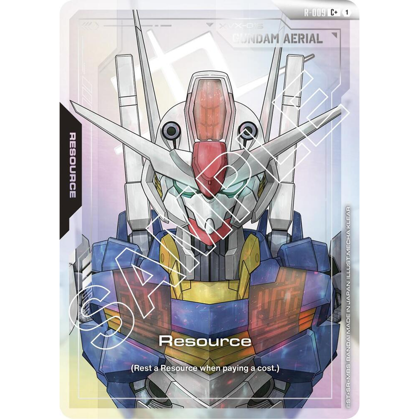 GDCG [GD01-R-009 C+] Resource - Gundam Aerial (Foil)
