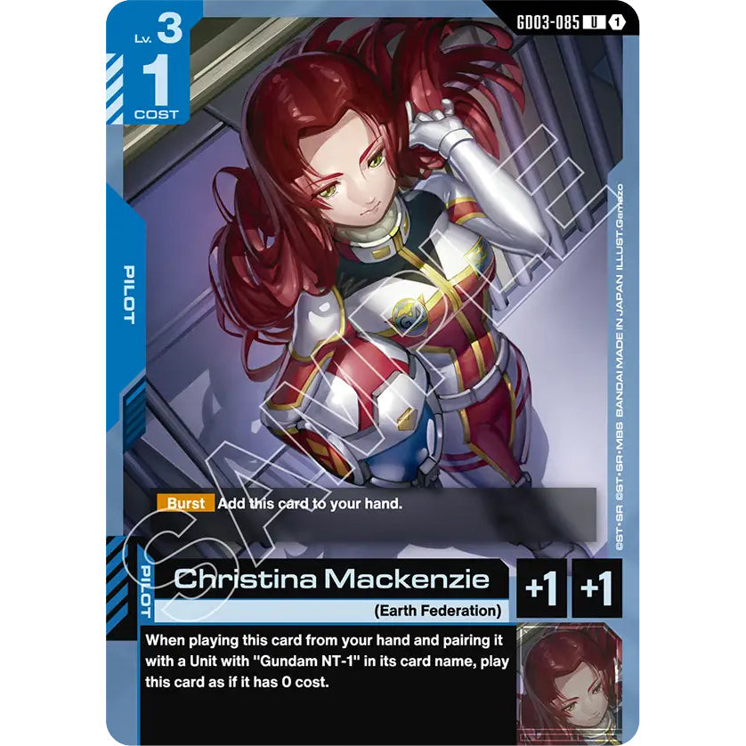 GDCG [GD03-085 UC] Christina Mackenzie