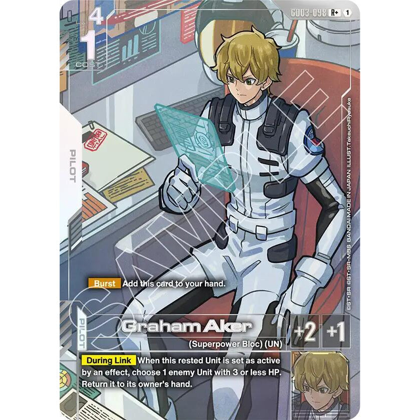 GDCG [GD03-098 R+] Graham Aker (Alternate Art)