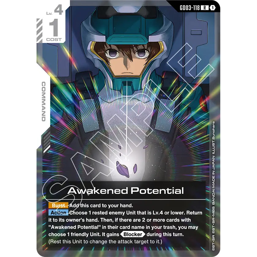 GDCG [GD03-118 R] Awakened Potential