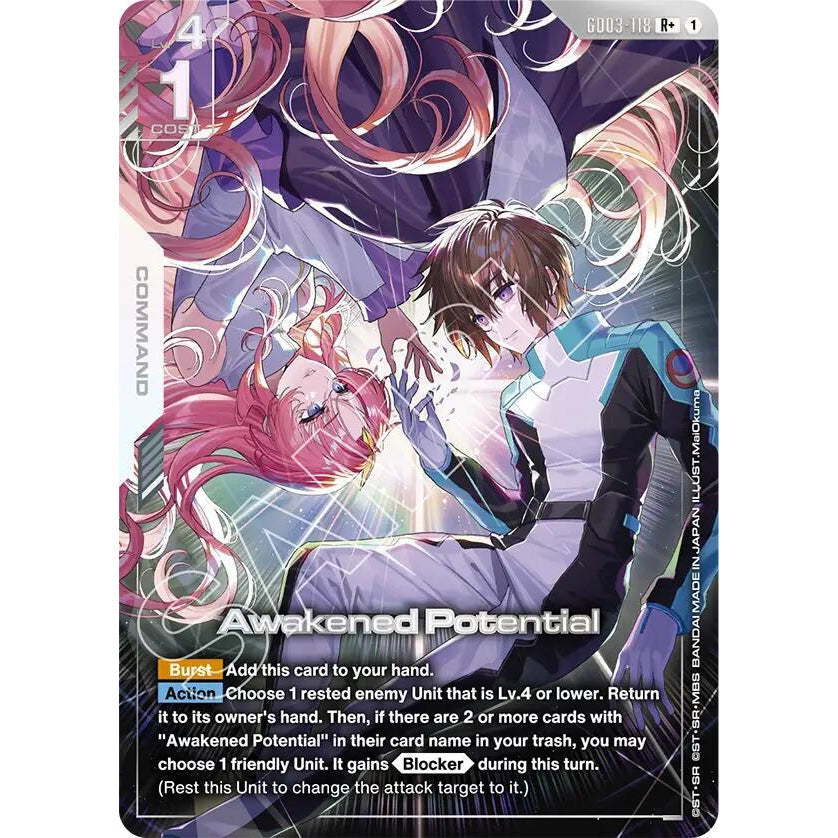 GDCG [GD03-118 R+] Awakened Potential (Alternate Art)