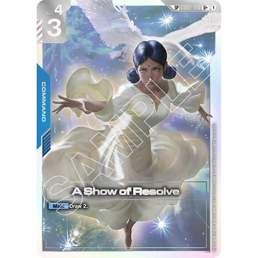 GDCG [GD03-GD01-100 UC+] A Show of Resolve (SP)