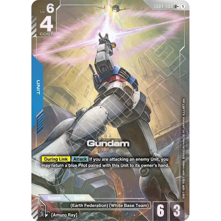 GDCG [GD04-001 LR+] Gundam (Alternate Art)