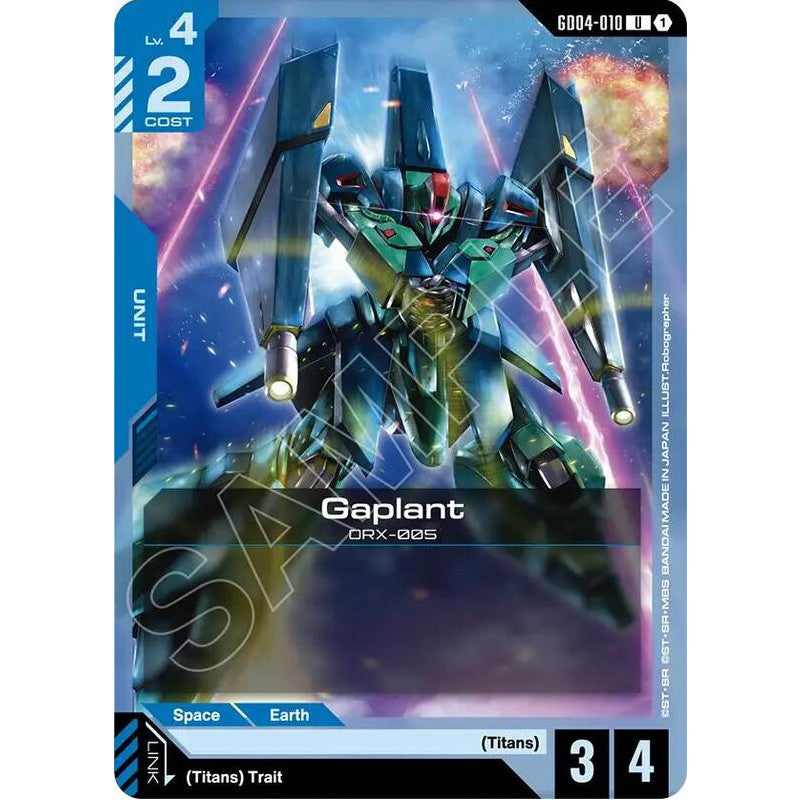 GDCG [GD04-010 UC] Gaplant