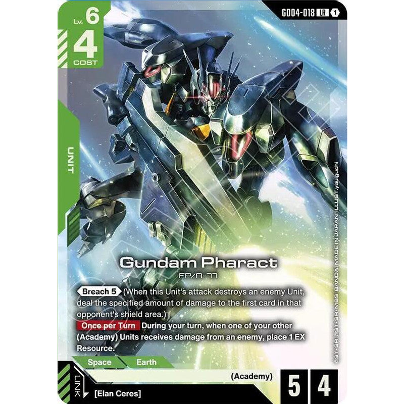 GDCG [GD04-018 LR] Gundam Pharact