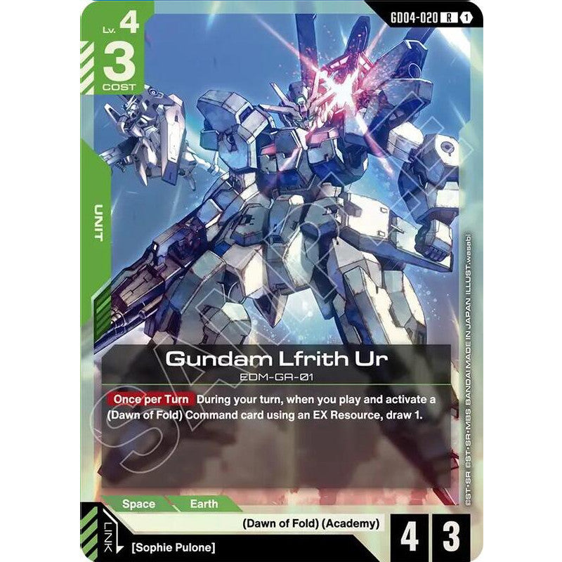 GDCG [GD04-020 R] Gundam Lfrith Ur
