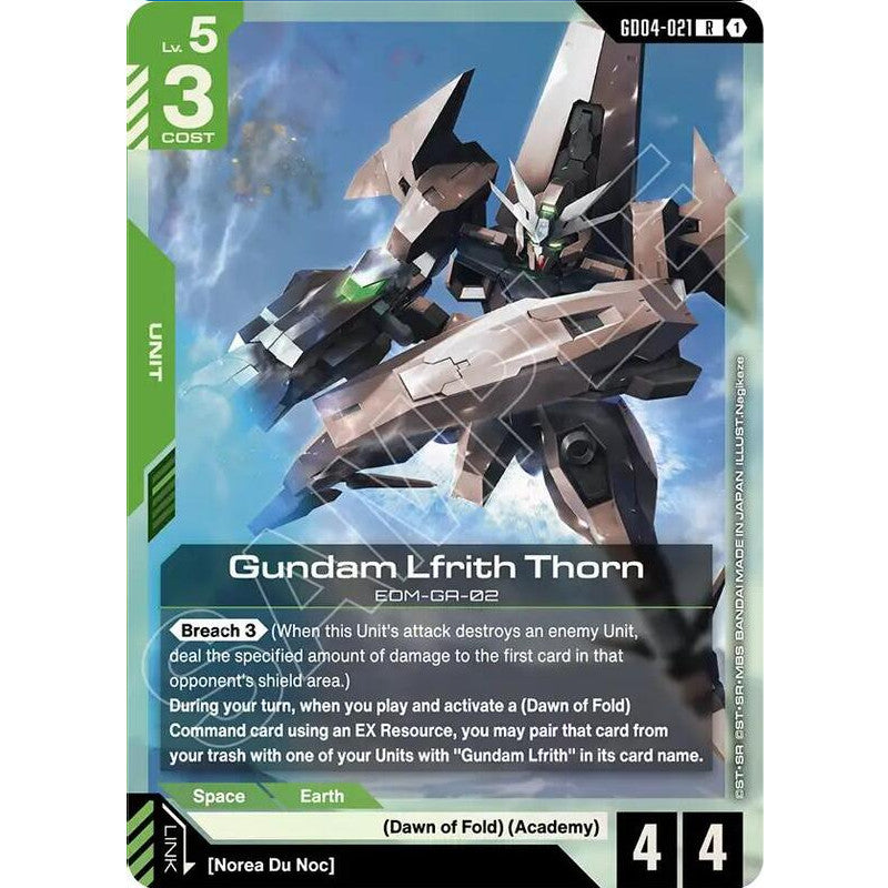 GDCG [GD04-021 R] Gundam Lfrith Thorn