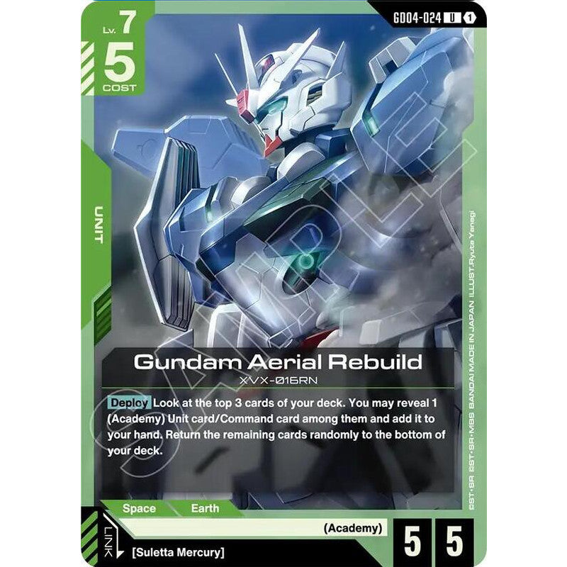 GDCG [GD04-024 UC] Gundam Aerial Rebuild