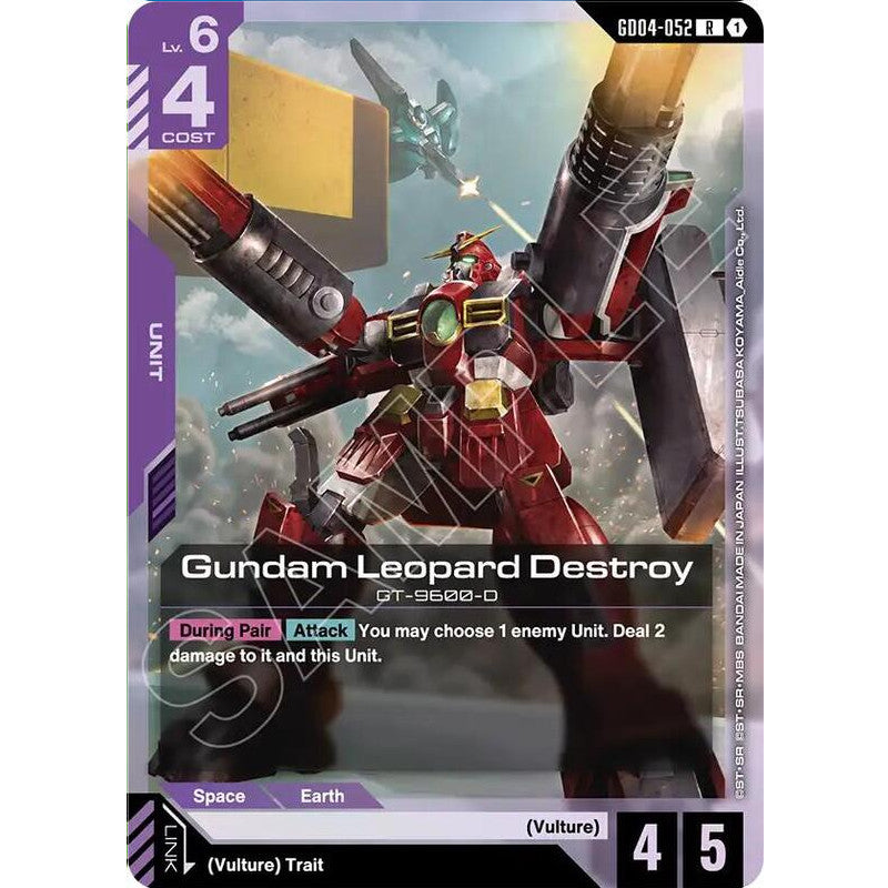 GDCG [GD04-052 R] Gundam Leopard Destroy