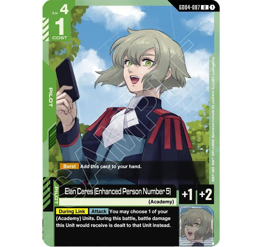 GDCG [GD04-087 UC] Elan Ceres (Enhanced Person Number 5)