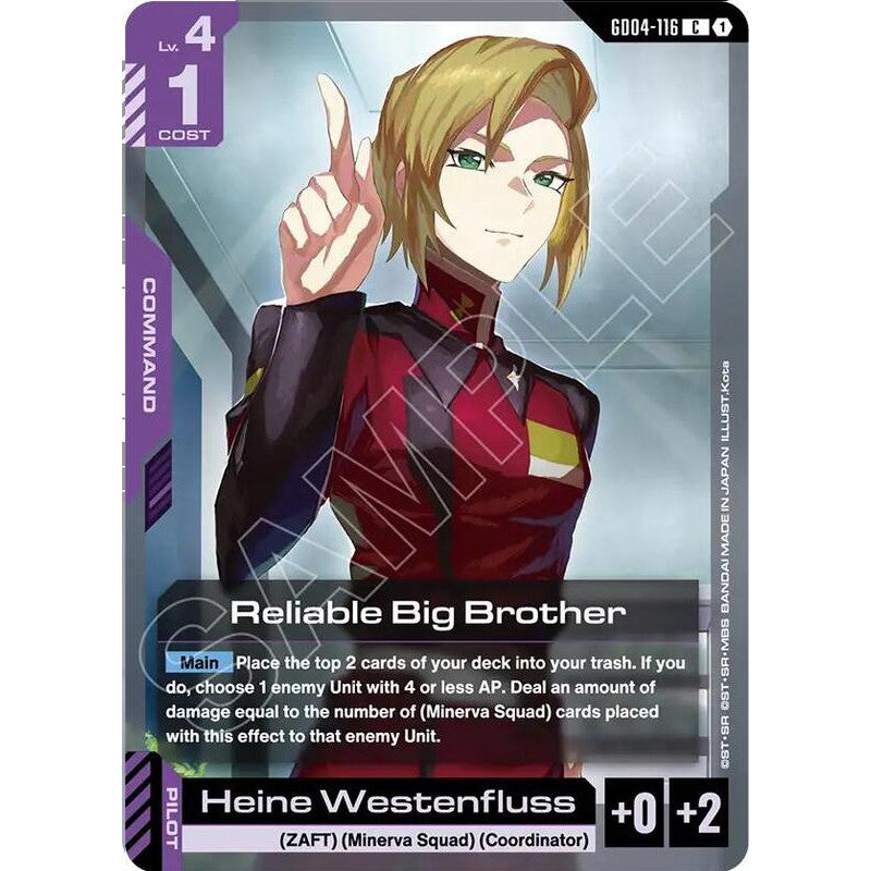 GDCG [GD04-116 C] Reliable Big Brother