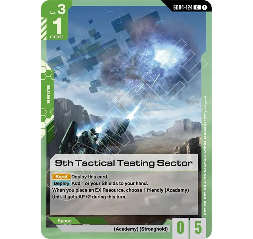 GDCG [GD04-124 C] 9th Tactical Testing Sector