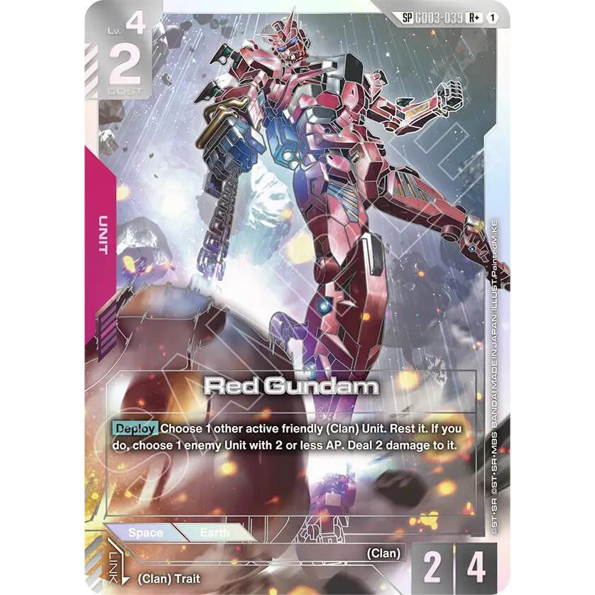GDCG [GD04-GD03-039 R+] Red Gundam (SP)
