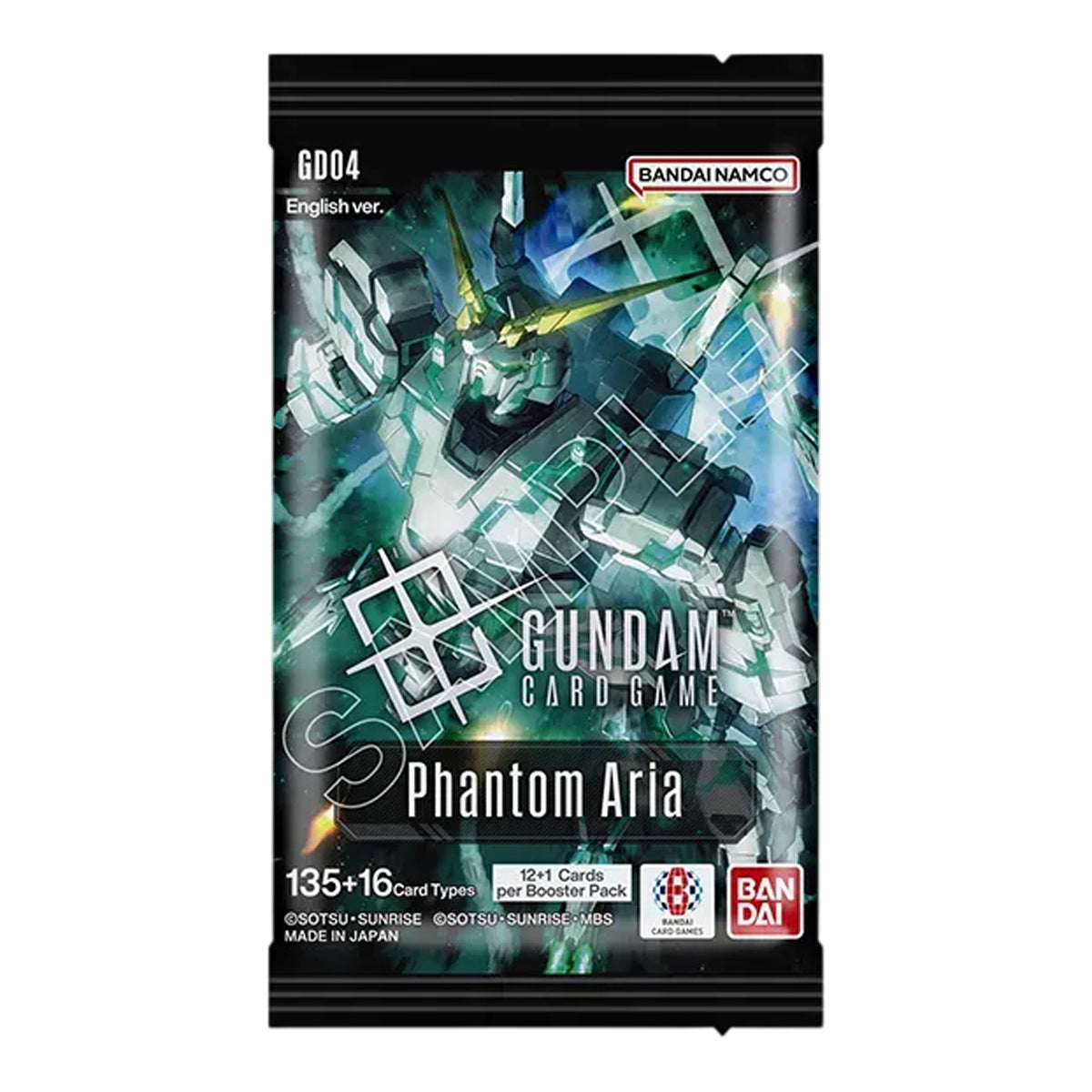Gundam Card Game - GD04 Phantom Aria Booster Display