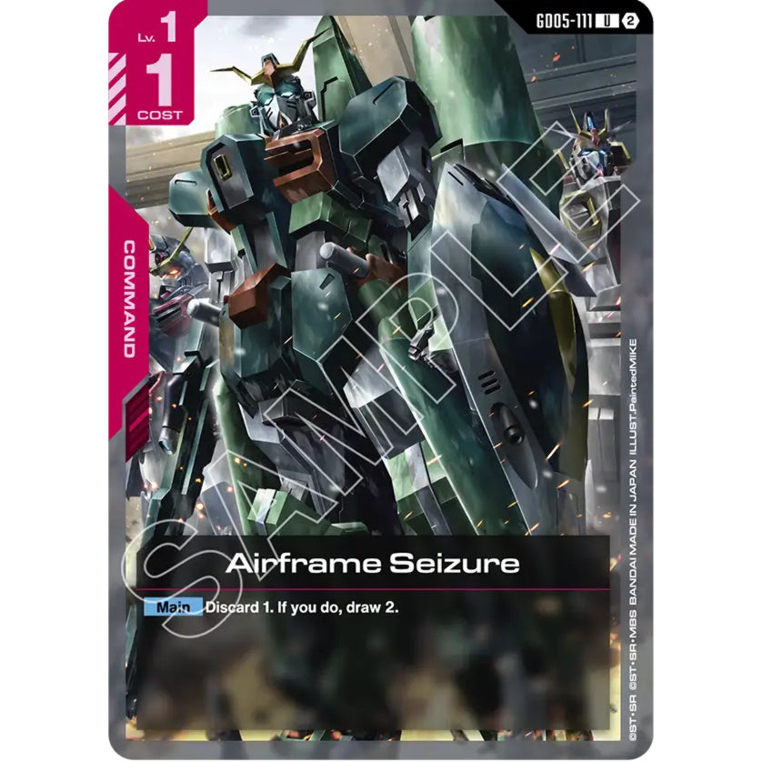 GDCG [GD05-111 U] Airframe Seizure