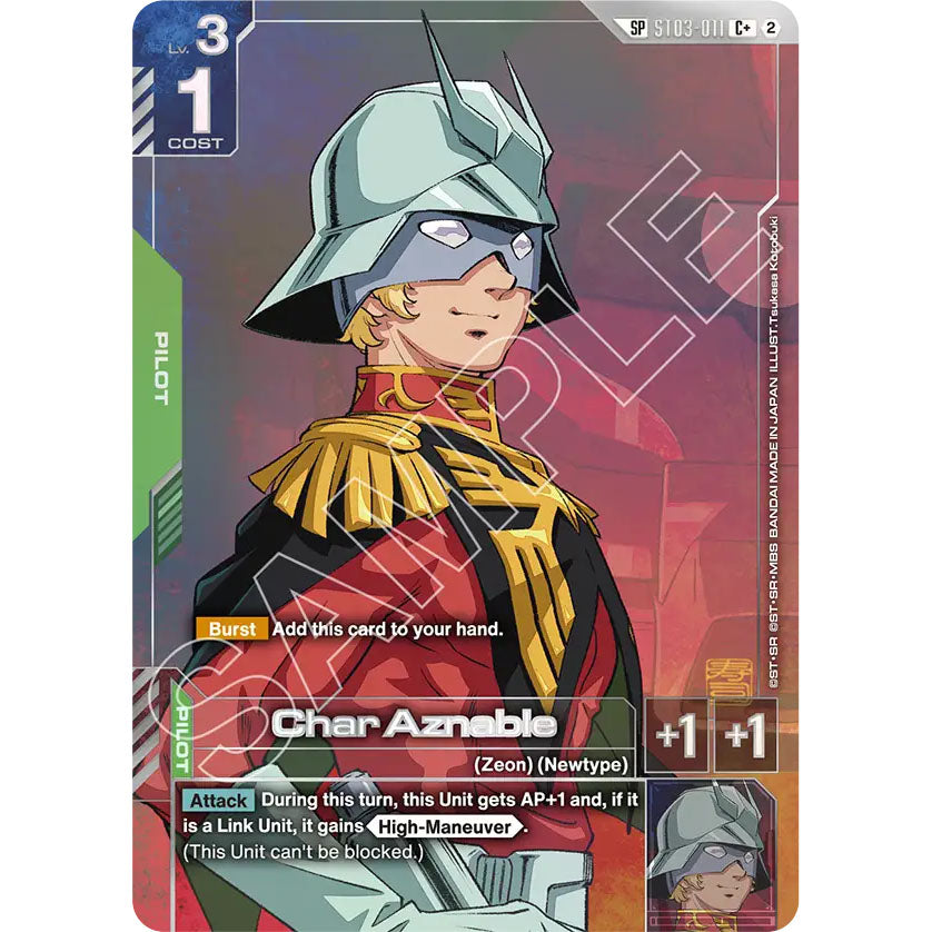 GDCG [GD05-ST03-011 C+] Char Aznable (SP)