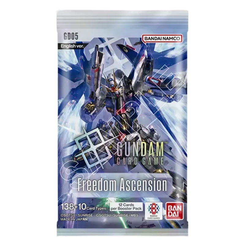 Gundam Card Game - GD05 Freedom Ascension Booster Display