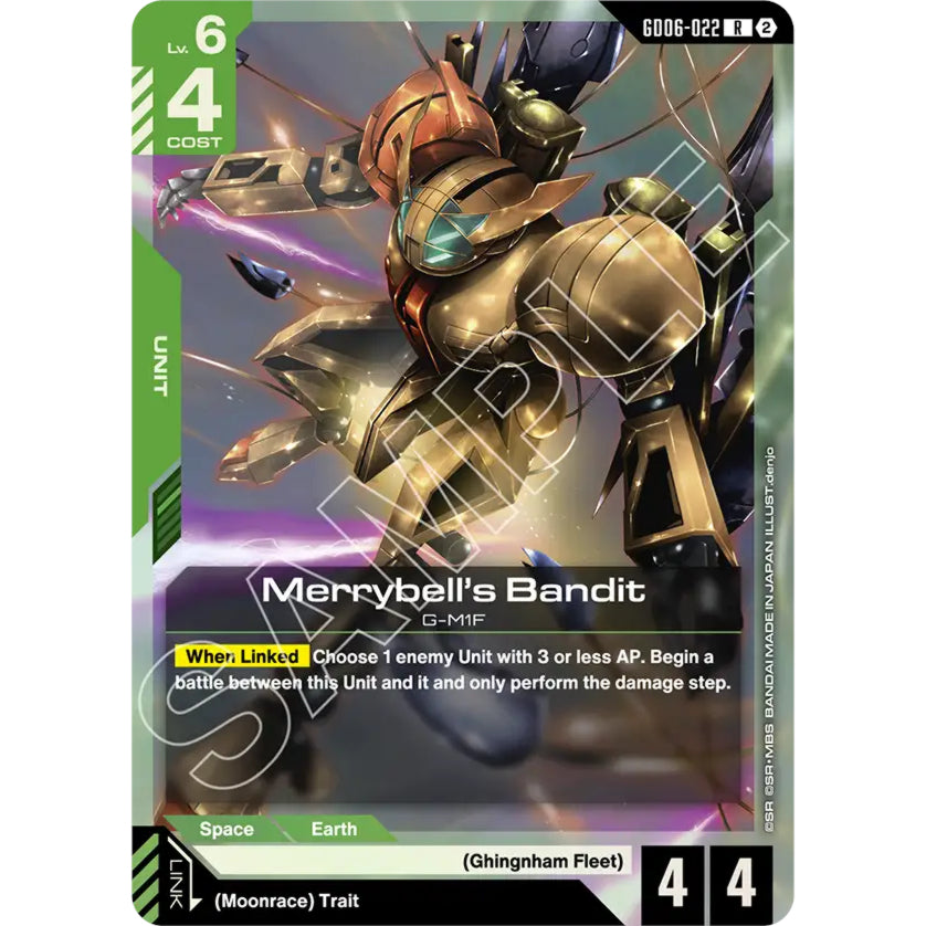 GDCG [GD06-022 R+] Merrybell's Bandit