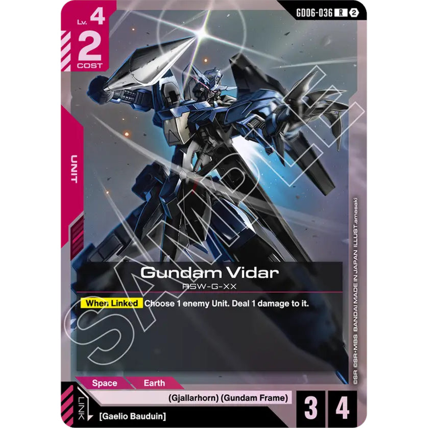 GDCG [GD06-036 R+] Gundam Vidar