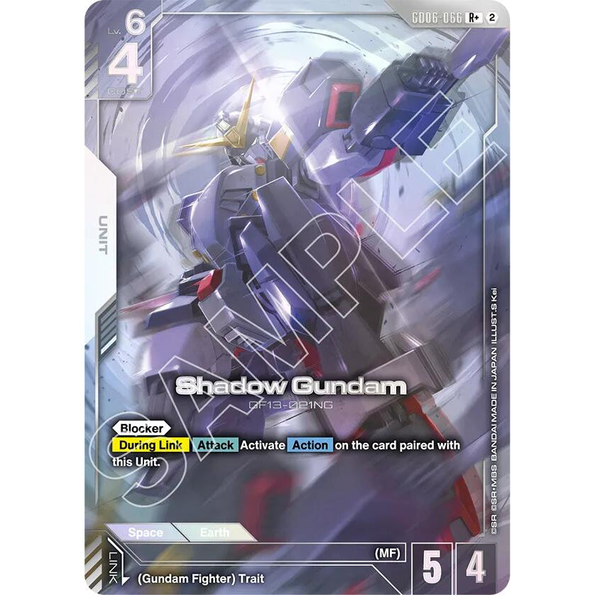 GDCG [GD06-066 R+] Shadow Gundam (Alternate Art)