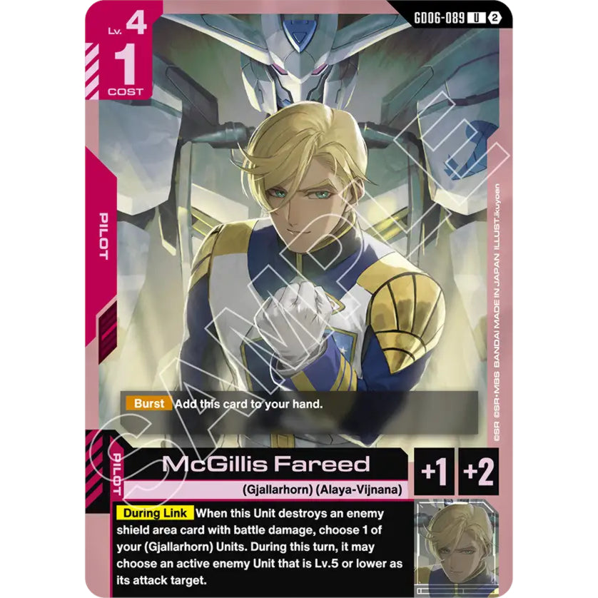 GDCG [GD06-089 U] McGillis Fareed