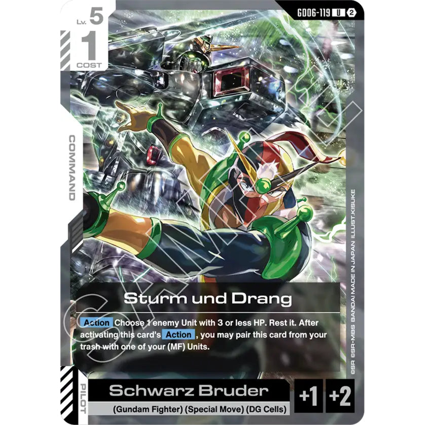 GDCG [GD06-119 U] Sturm und Drang