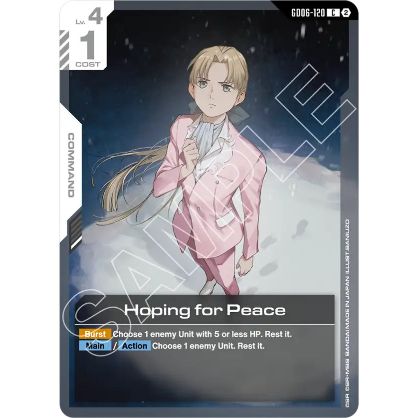 GDCG [GD06-120 C] Hoping for Peace