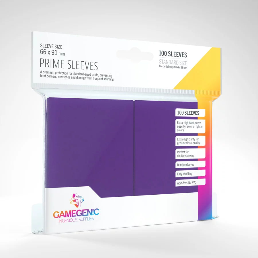 Gamegenic Prime Sleeves Standard Size (100ct)