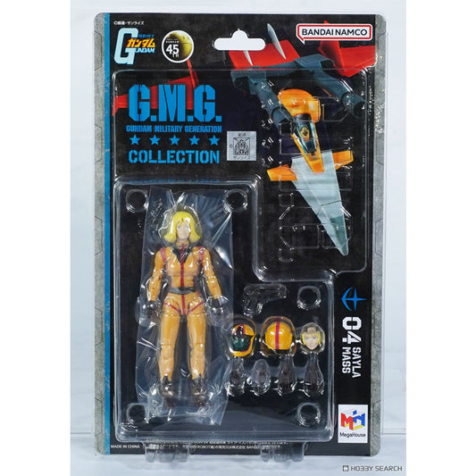 Bandai Megahouse - G.M.G. COLLECTION 04 Mobile Suit Gundam Earth Federation Sayla Mass