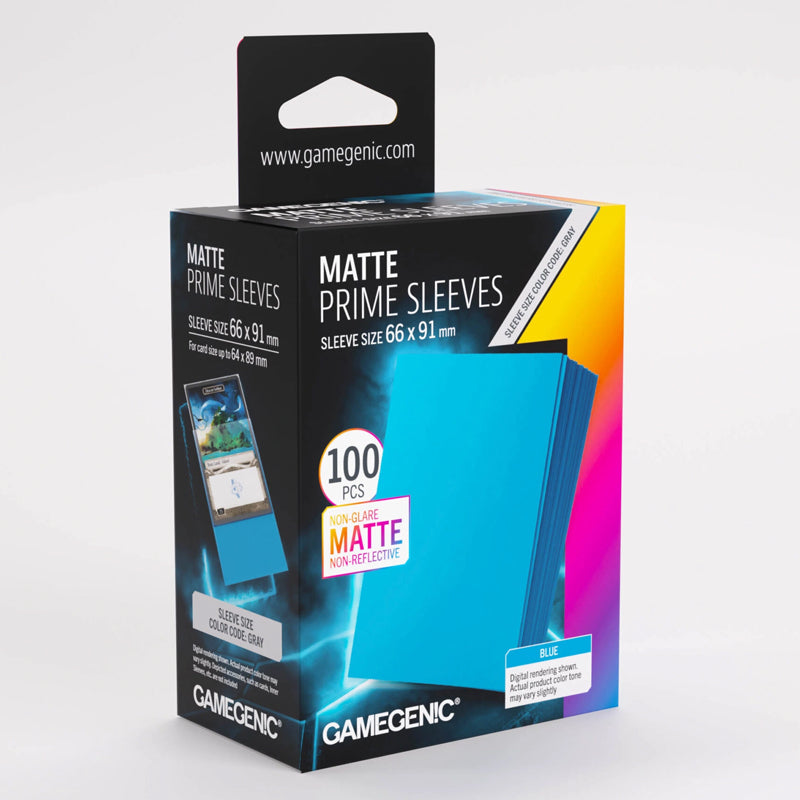 Gamegenic Matte Prime Sleeves Standard Size (100ct)