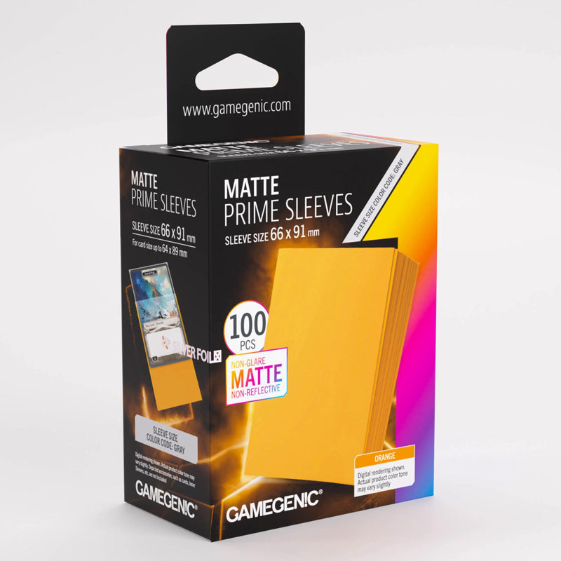 Gamegenic Matte Prime Sleeves Standard Size (100ct)