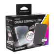 Gamegenic Prime Double Sleeving Pack Clear/Black (100 ct. Standard Size)