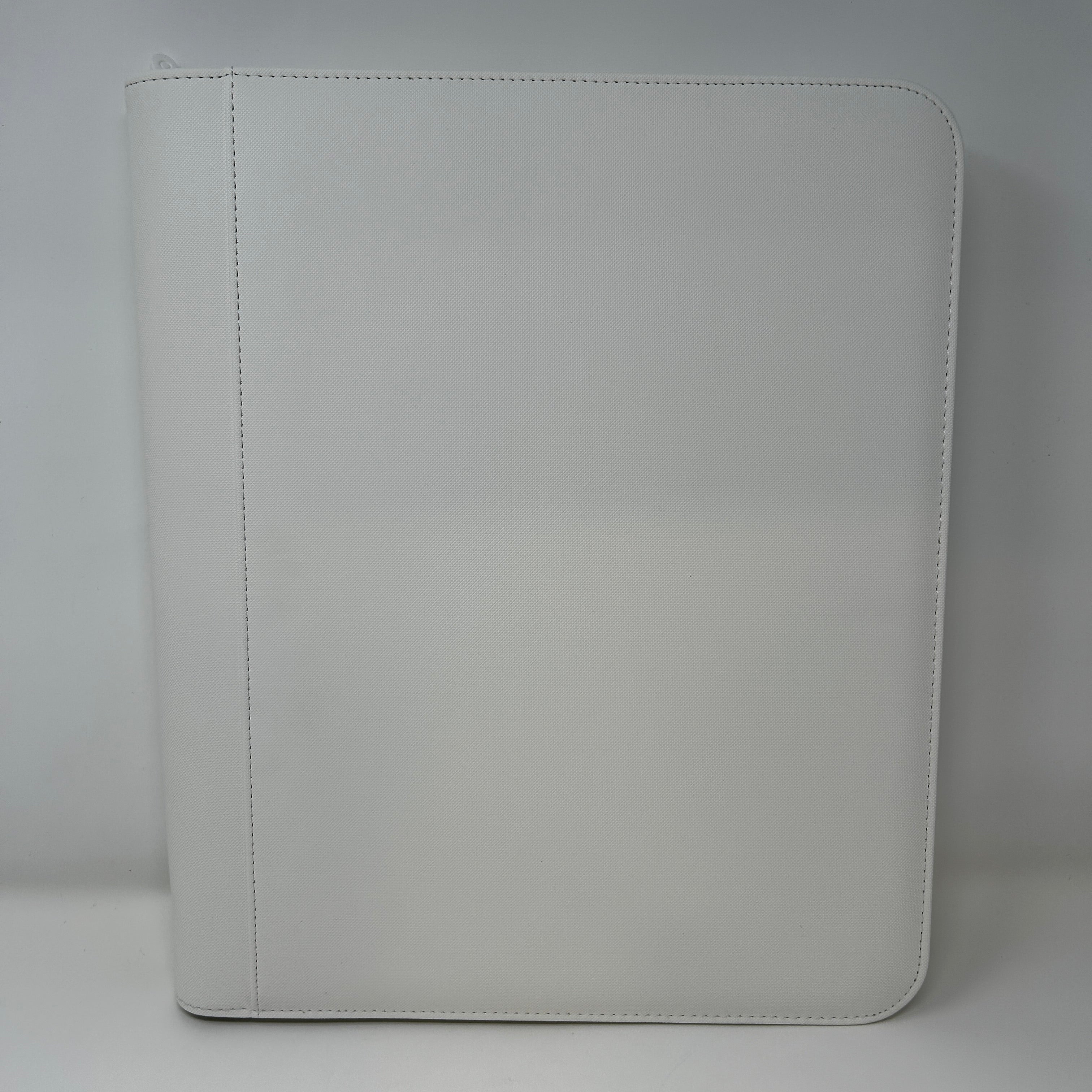 Bento Basics - Toploader Zip Binder 9-Pockets (White)
