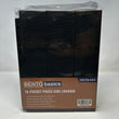 Bento Basics - 18-Pocket Pages Side-Loading (Black 100 Pages)