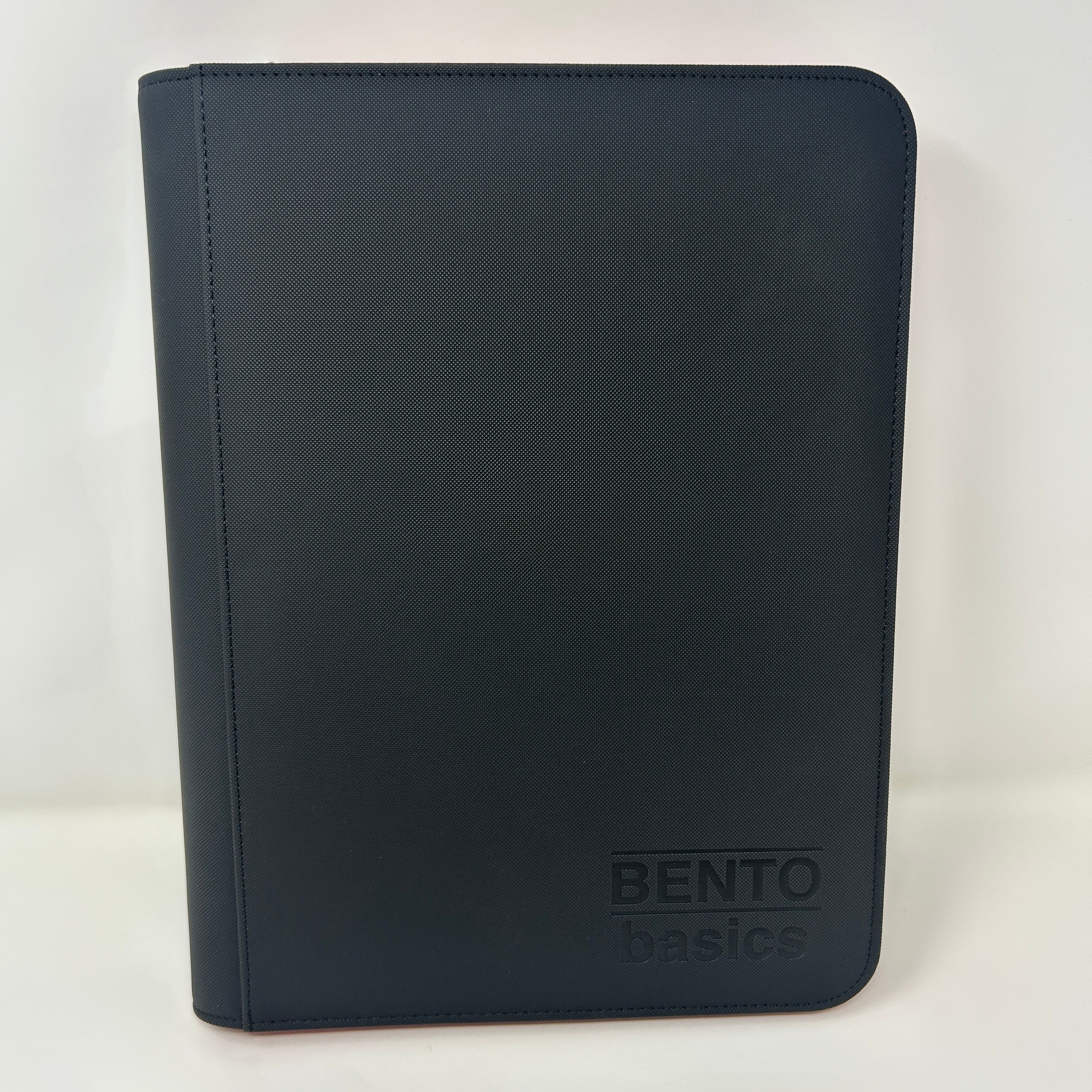 Bento Basics - Zip Binder 9-Pockets (Black/Red)