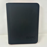 Bento Basics - Zip Binder 9-Pockets (Black/Red)