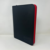 Bento Basics - Zip Binder 9-Pockets (Black/Red)